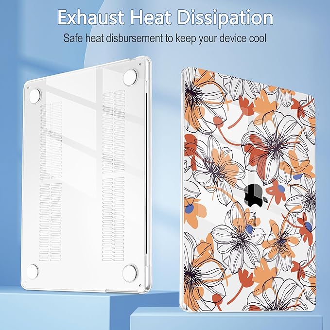 Mektron Compatible with M4 MacBook Air 15 inch Case 2025 A3241 2024 2023 M3 - Image 8