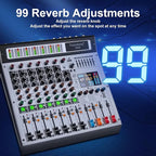 Depusheng AG8 Professional audio mixer 8 Channel - Image 6