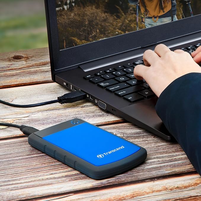 Transcend 4TB External Hard Drive, - Image 4