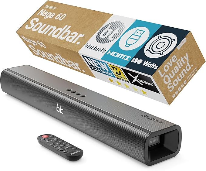 Majority Bluetooth 120W TV Sound Bar by Majority