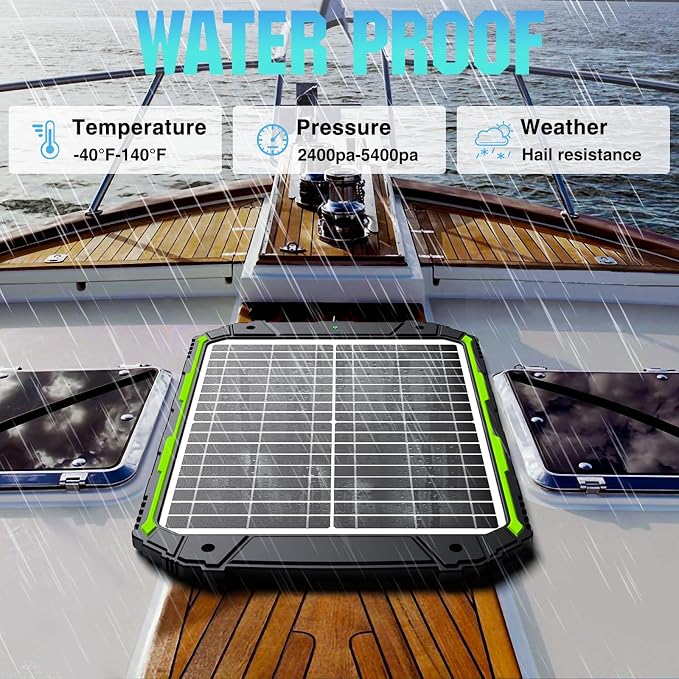 Sun Energise 20W 12V Solar Powered Battery Charger & Maintainer, Built-in Smart - Image 7