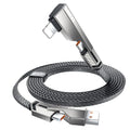 4-in-1 Long USB C Cable 10FT Compatible by Vexipia
