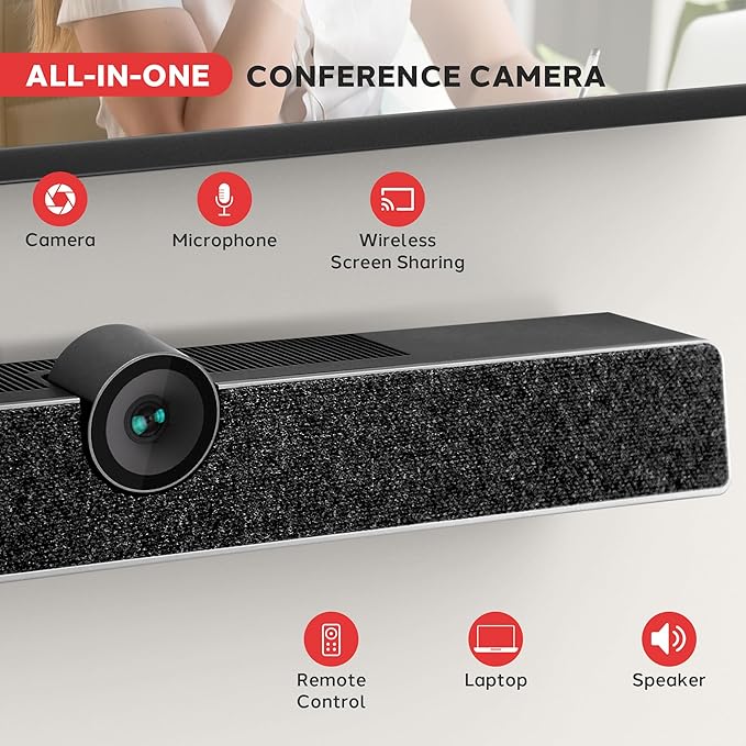 Pyle 4K USB Video Conference Room Camera System 120° FOV - Image 4