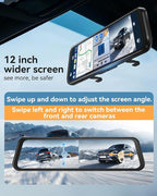 12'' Rearview Mirror Camera - Image 5