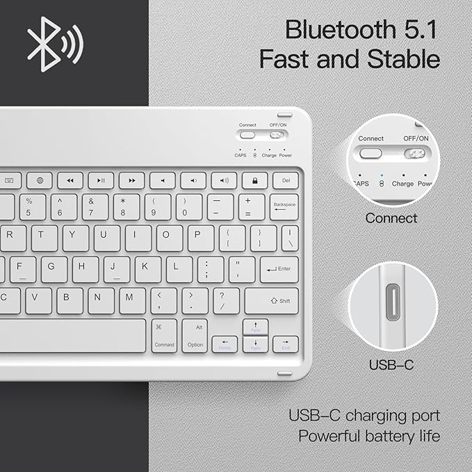 JETech Keyboard Case for iPad 10.2-Inch - Image 3