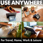 Airplane Tablet Holder, Extra Large 12x7” Flexible Cell Phone and Tablet Holder - Image 5