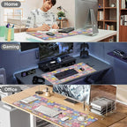 Mouse Pad, Large Cute Christmas Cats Desk Mat, Extended Non-Slip Gaming - Image 7