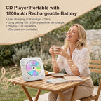 Gueray Portable CD Player Bluetooth: CD Players - Image 2