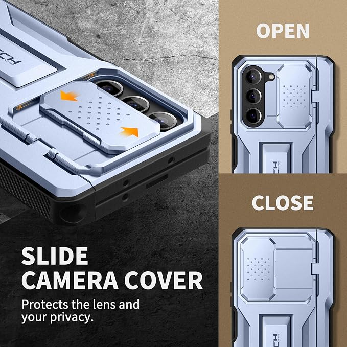 TONGATE for Z Fold 5 Case, Full-Body Military Drop Phone Case for Samsung - Image 4