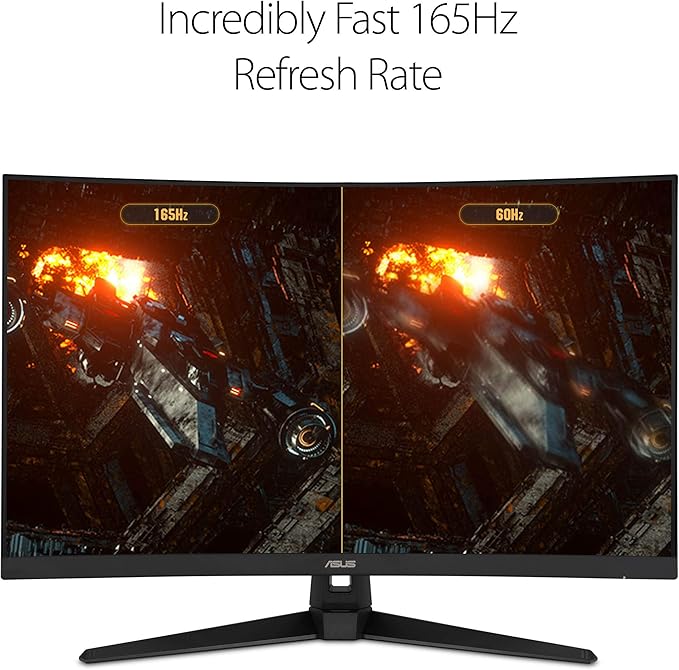 ASUS TUF Gaming VG328H1B 32” Curved Monitor, 1080P Full HD, Extreme Low Motion - Image 3