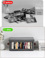 4 Pack DVD Storage Box with Visible Window, Dustproof CD/DVD Case Holder - Image 3