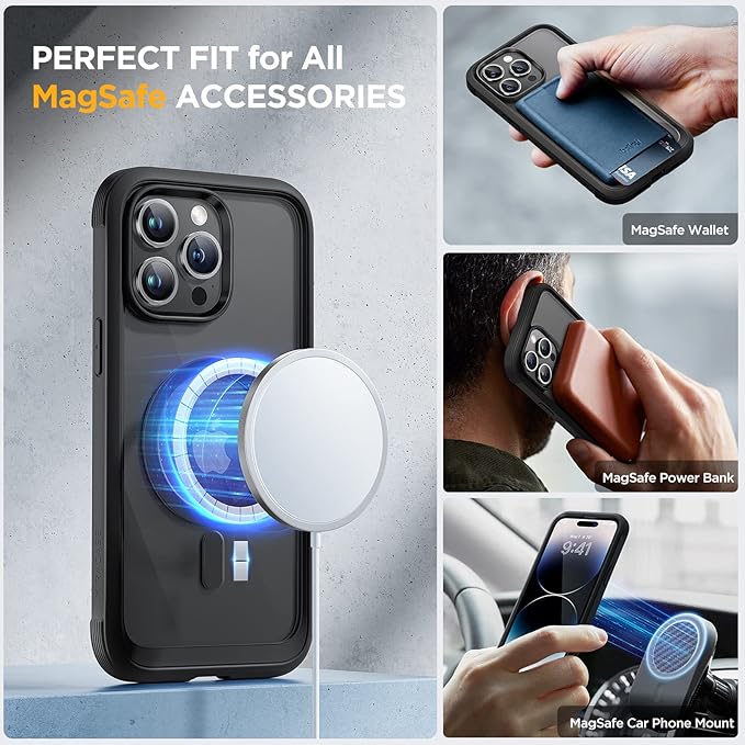 Miracase Glass Series Designed for iPhone 14 Pro Max Case 6.7 Inch, Upgrade - Image 5