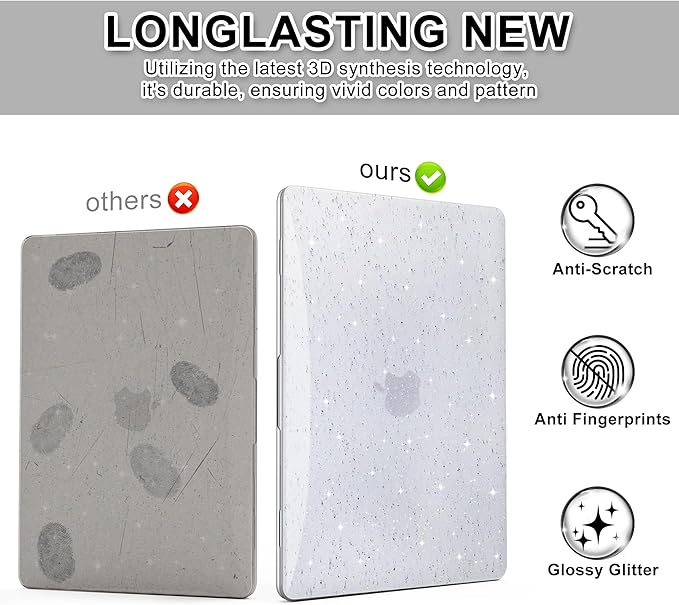 B BELK Compatible with MacBook Air 13 inch Case 2025 2024 2023 2022 M4 M3 M2 - Image 5