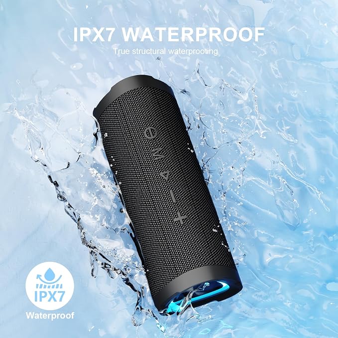 Vanzon V40 Bluetooth Speakers, Wireless Portable Bluetooth Speaker - Image 3