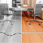 Floor Cord Cover Cavity 0.8"x0.37" Self Adhesive Cord Hider, 3.3FT Low Profile - Image 5