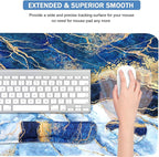 Ergonomic Large Mouse Pad and Keyboard Wrist Rest, Desk Pad - Image 4