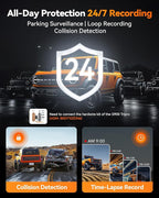 WOLFBOX G900 Tripro Bumper Version 3 Channel 4K Mirror Dash Cam, STARVIS 2 - Image 7