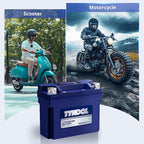 TYKOOL YT12B-BS, 3X Cranking Amps, Lithium LiFePO4 Motorcycle Battery, 12V 6Ah - Image 3