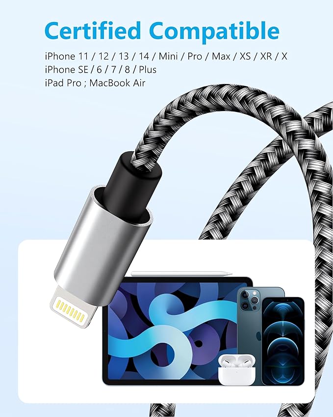 IDISON [MFi Certified iPhone Charger - Image 6
