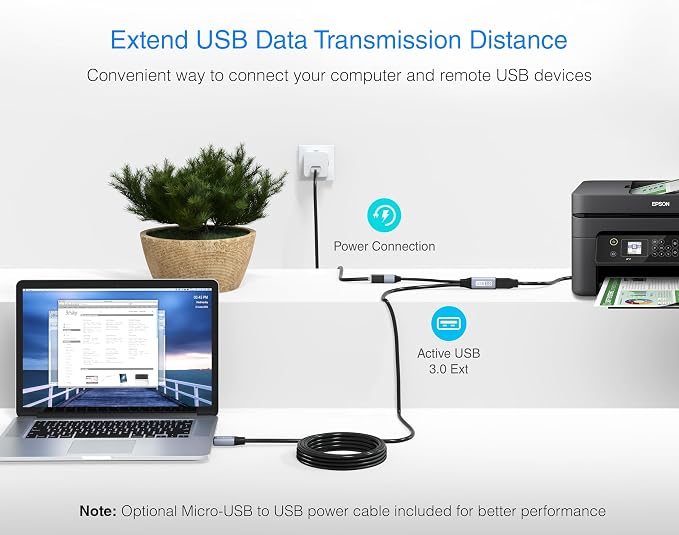 BlueRigger USB 3.0 Extension Cable - Image 4