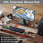Mouse Pad, Large Colorful Precious Mountains Desk Mat, Extended Non-Slip Gaming - Image 6