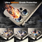 Camera Lens Protector for iPhone 16 Pro Max/16 Pro/15 Pro Max/15 Pro/14 Pro - Image 4