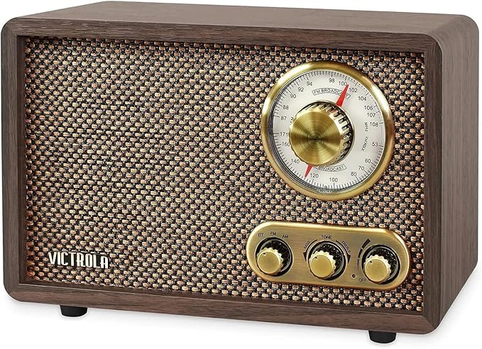 Victrola Willow – Retro Wood Bluetooth Radio by Victrola