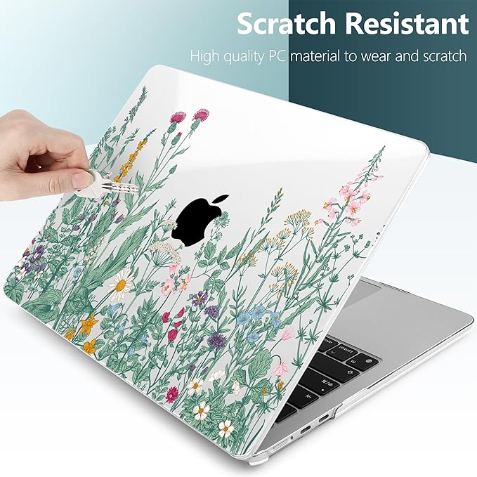 TWOLSKOO Compatible with M4 MacBook Air 15 inch Case 2025-2023 Released Model - Image 4