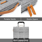 MOSISO 360 Protective Laptop Shoulder Bag, 15-15.6 inch Computer Bags Compatible - Image 4