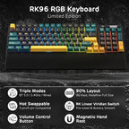 RK ROYAL KLUDGE RK96 RGB Limited Ed, 90% 96 Keys Wireless 3-Mode - Image 2