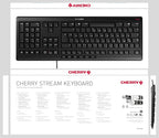 CHERRY Stream Keyboard Wired USB SX Scissors Mechanism QWERTY Whisper-Quiet - Image 7