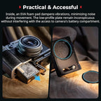 SMALLRIG Mount Plate for AirTag, Quick Release Camera Mount Baseplate for - Image 3