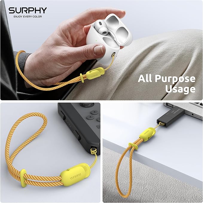 SURPHY 2 Pack Phone Lanyard for Cellphone Case, Phone Wrist Strap for Case - Image 6