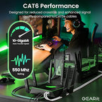 GearIT Cat 6 Ethernet Cable Cat6 Network Patch, Snagless Cord, Internet - Image 4