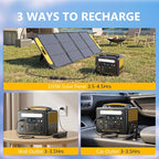 VTOMAN Jump 600X Portable Power Station 600W, 299Wh Solar Generator LiFePO4 - Image 11