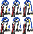 GPU Riser for Ethereum Mining Rigs, PCIE Risers for ETH Mining Rigs by FebSmart