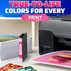 Reluen 5-Pcs 822XL Printer Ink Cartridges – High Capacity 2 Black & 3 Standard - Image 9