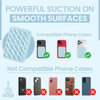 SUCKY Silicone Suction Phone Case Adhesive Octo Cup Buddy Mount - Image 6