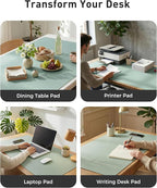 Aothia Faux Leather Desk Mat - Image 6