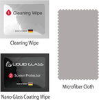 LUVVITT Liquid Glass Screen Protector Scratch and Shatter Resistant Wipe On - Image 2
