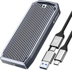 ORICO USB4 40Gbps M.2 SSD Enclosure, Supports Up to 8TB M.2 NVMe SSDs, Finned by PioneerDataSolutionPowerYourFuture