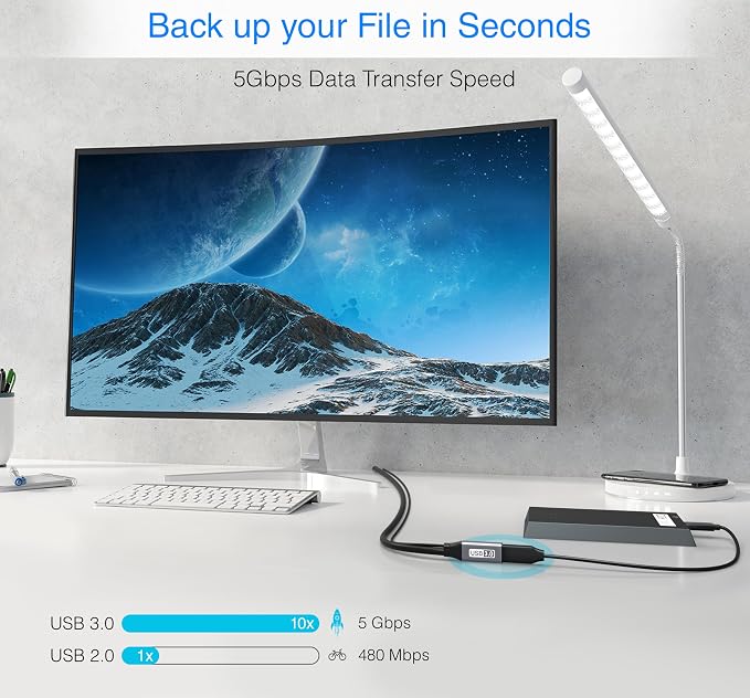 BlueRigger USB 3.0 Extension Cable - Image 2