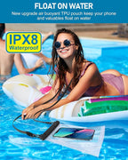 Large Waterproof Phone Pouch, Floating Dry Bag - Image 6