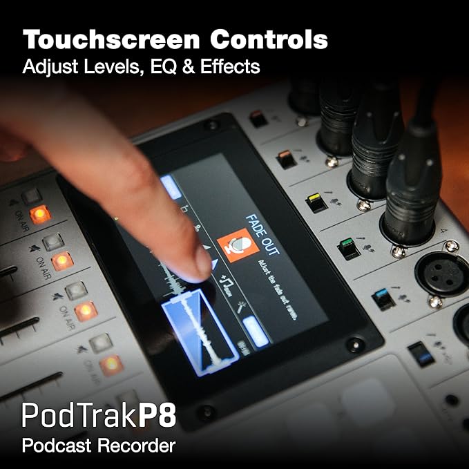Zoom PodTrak P8 Podcast Recorder - Image 3