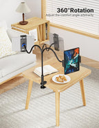 Flexible Gooseneck Tablet Holder, 360° Adjustable Phone Mount - Image 4