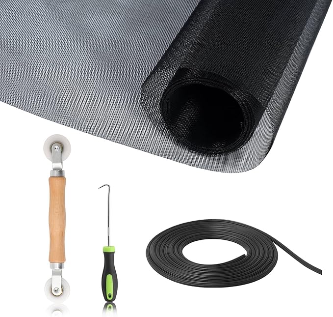 Screen Door Mesh Replacement Kit by Yolovit