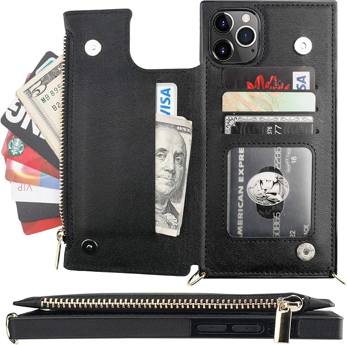 Bocasal Crossbody Wallet Case for iPhone 11 Pro Max - Image 3
