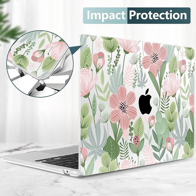 TWOLSKOO Compatible with M4 MacBook Air 15 inch Case 2025-2023 Released Model - Image 6