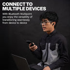 JLab Go Pods ANC True Wireless Bluetooth Earbuds & Charging Case, Hybrid Active - Image 5