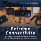 OWC 11-Port Thunderbolt 5 Docking Station, SD/Micro-SD Card Reader, Audio - Image 7
